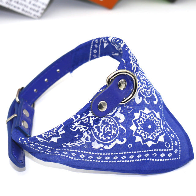 Small Pet Bandana Collar