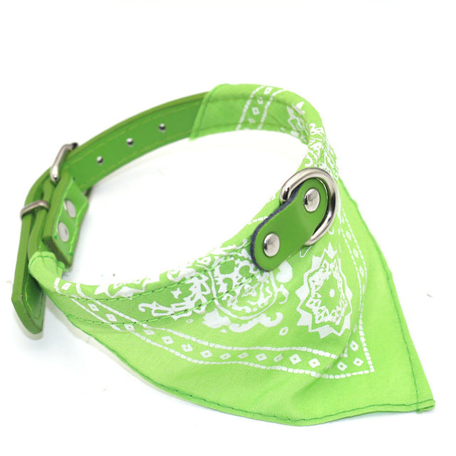 Small Pet Bandana Collar