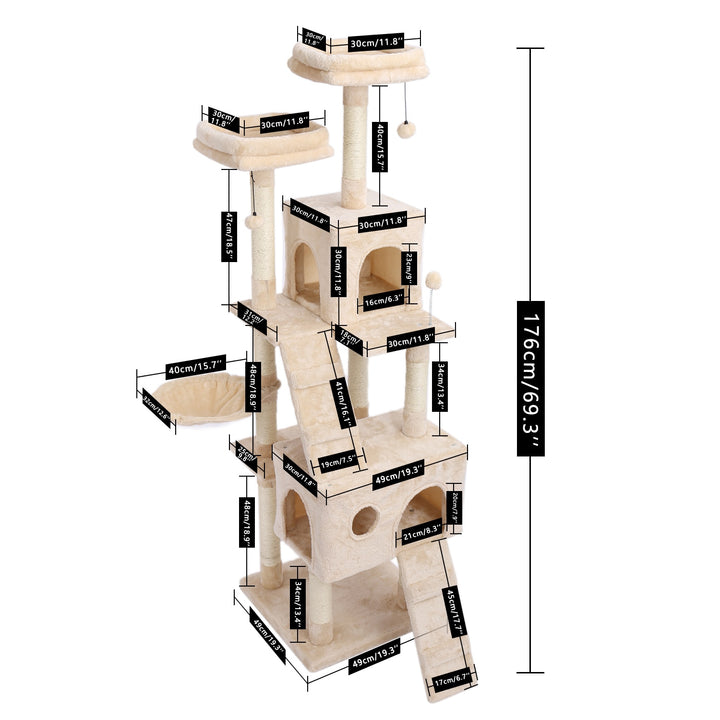 Luxury Cat Tree House Condo Furniture