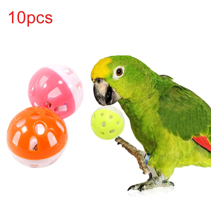 10pcs Pet Parrot Ball Toy