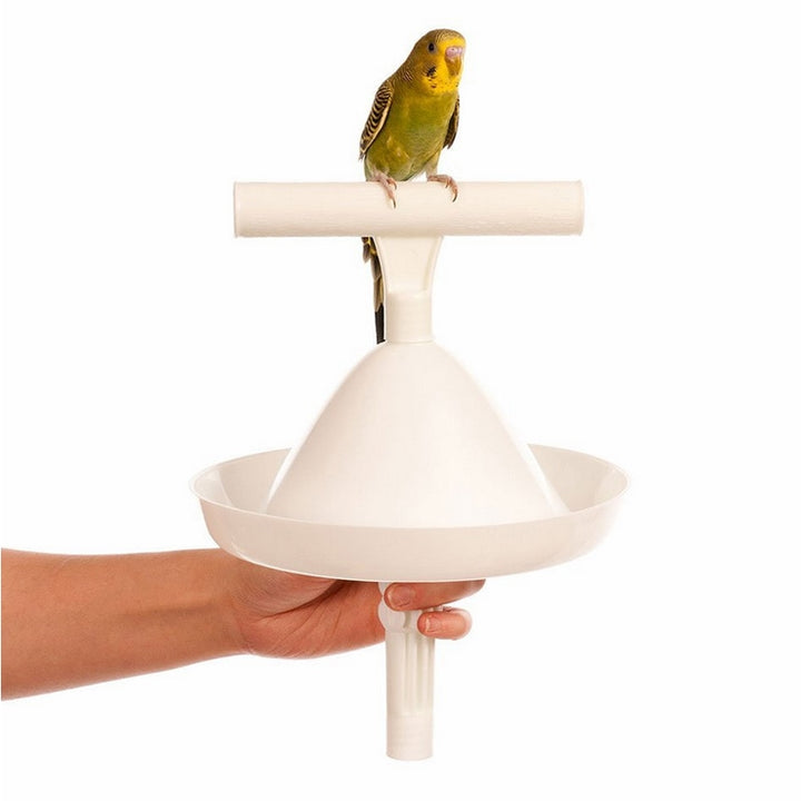CAITEC Parrot Stand Bird Toys Portable Perch and Training Tool