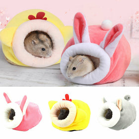 Hamster Soft Plush Winter Warm bed