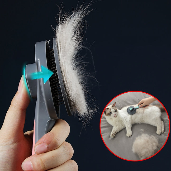 Kimpets Cat Comb and Hair Remover Brush