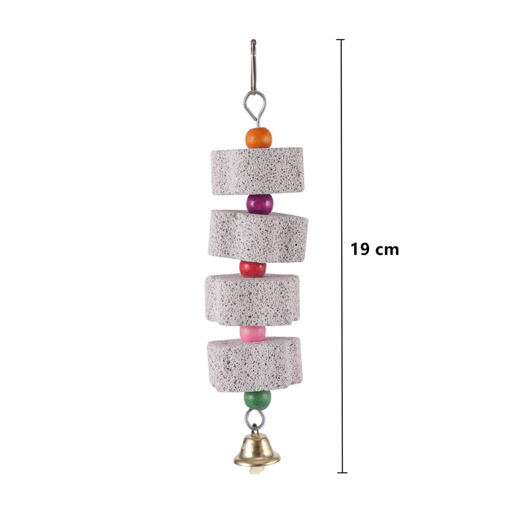 Bird Cage Stone Mineral Toy