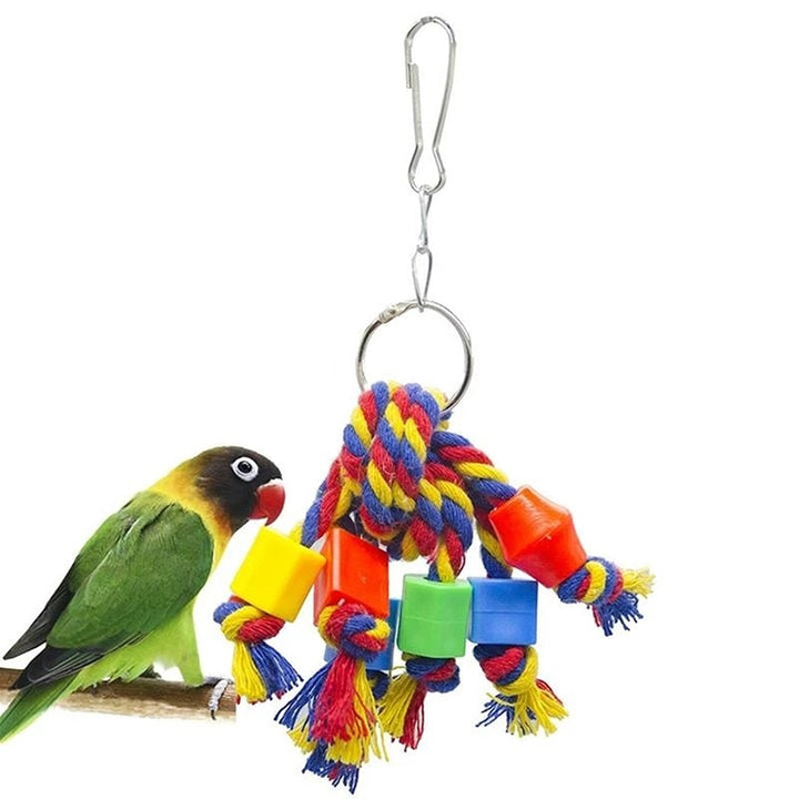 Pet Bird Chewing Toy Cotton Rope