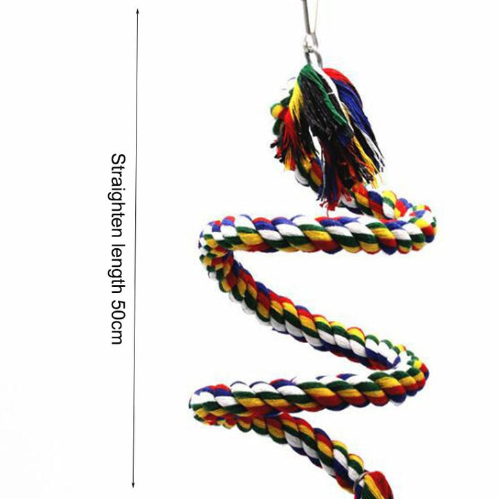 Pet Bird Chewing Toy Cotton Rope