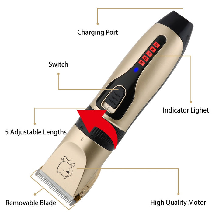 Professional Dog Hair Trimmer kit.