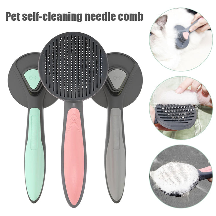 Kimpets Cat Comb and Hair Remover Brush