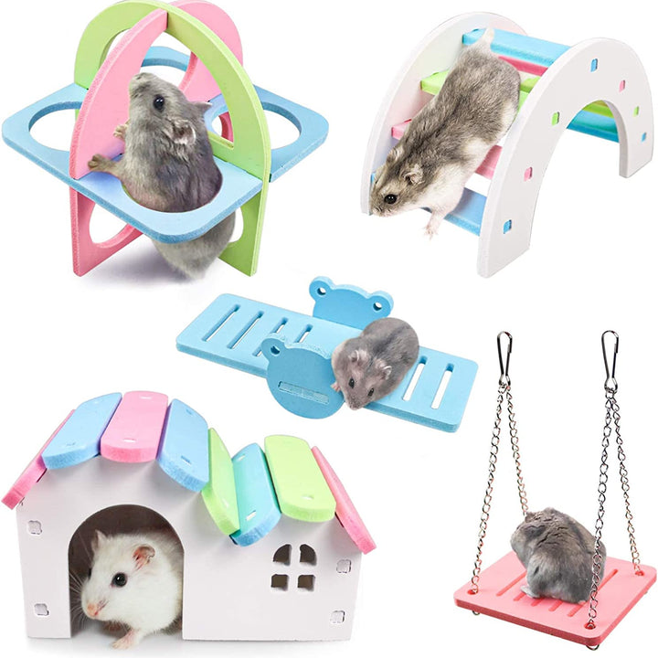 Pet Hamster Wooden Toys