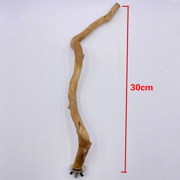 Natural Parrot Perch Bird Stand Tree Stick