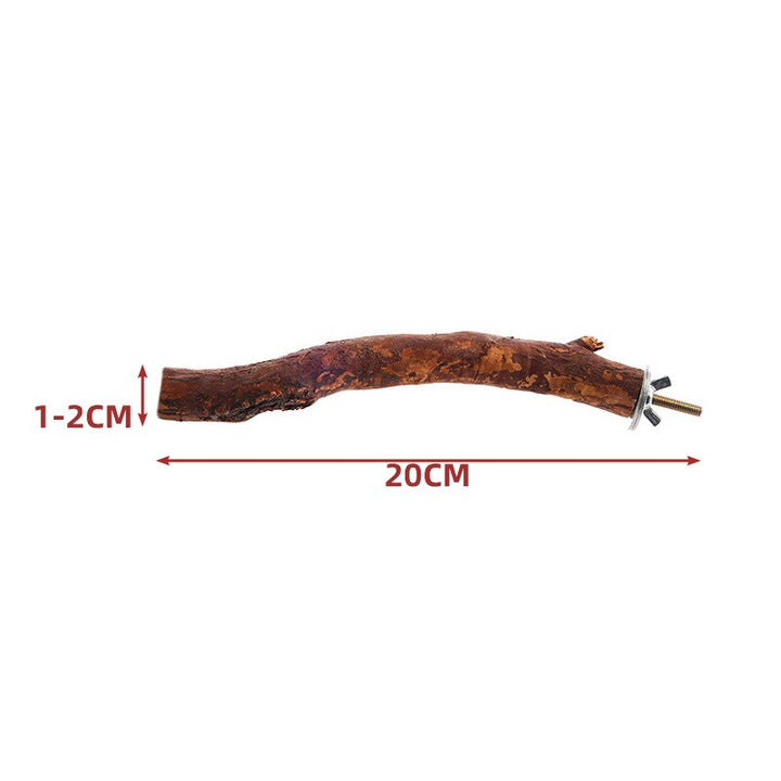 Wood Perch Bird Stand