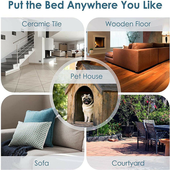 Luxury Dog Square Bed