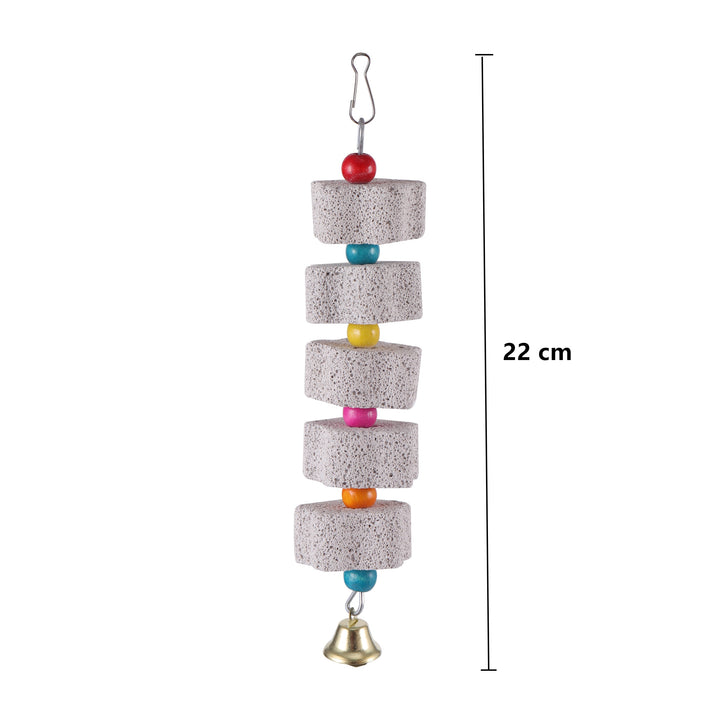 Bird Cage Stone Mineral Toy