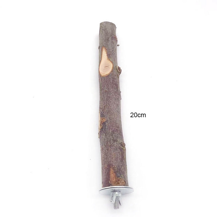 Natural Pet Parrot Raw Wood Fork
