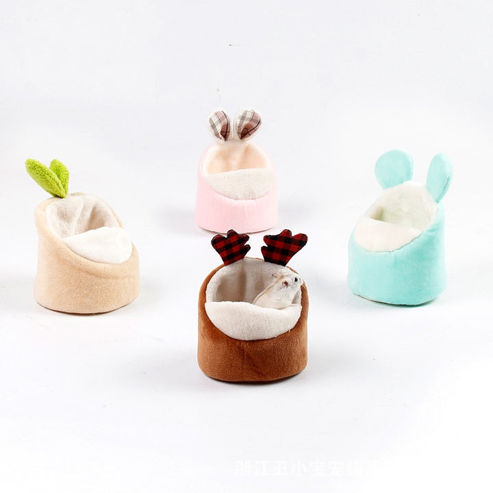 Hamster Soft Plush Winter Warm bed
