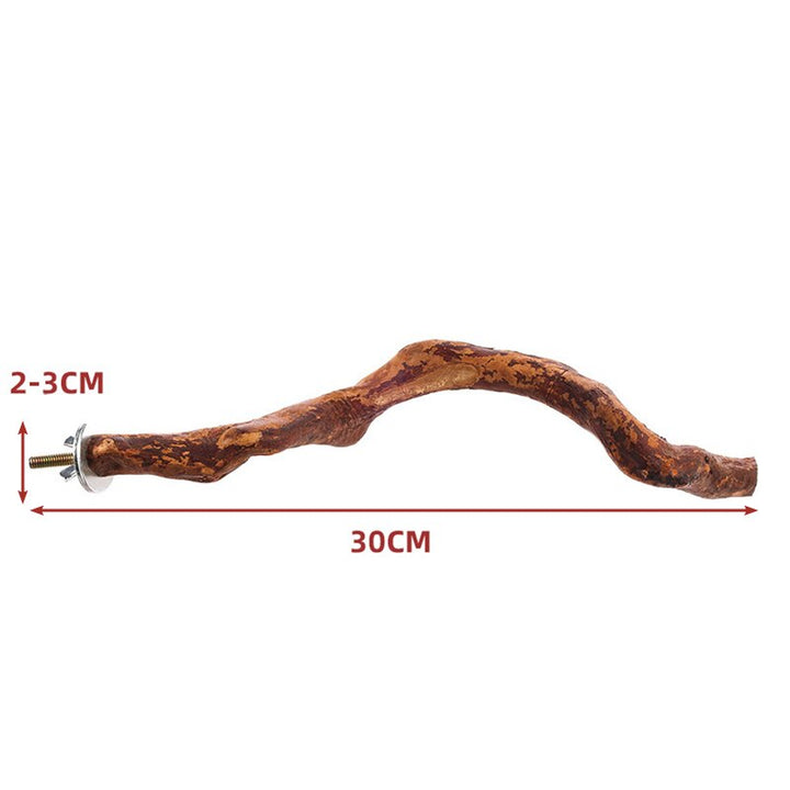 Wood Perch Bird Stand