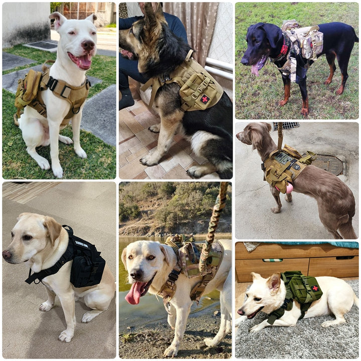 Training Dog Tactical Harness - (GET AN AUTOMATIC 20%OFF ON CHECKOUT)