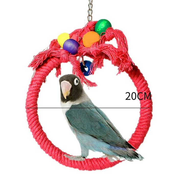 Pet Bird Chewing Toy Cotton Rope