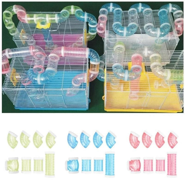 8 Pcs/set DIY Hamster Tunnel Toy