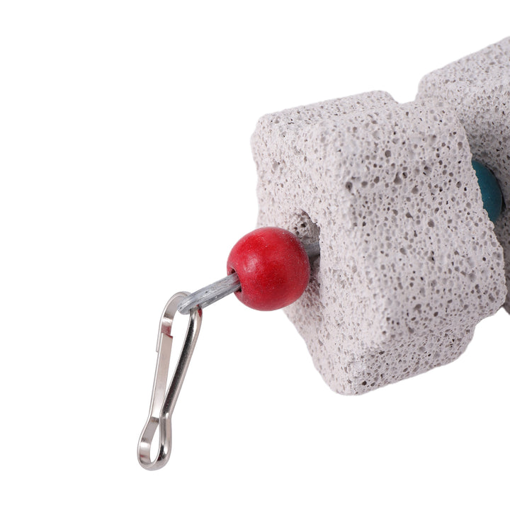 Bird Cage Stone Mineral Toy