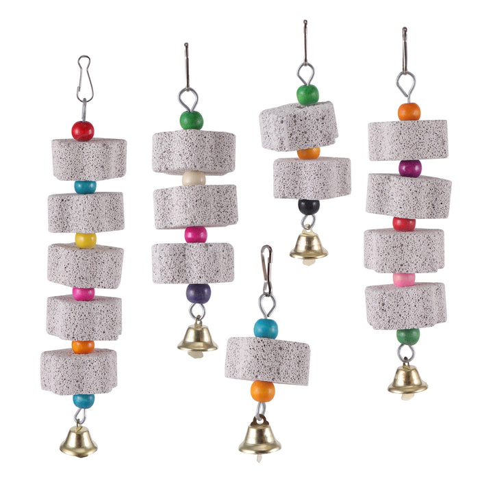 Bird Cage Stone Mineral Toy