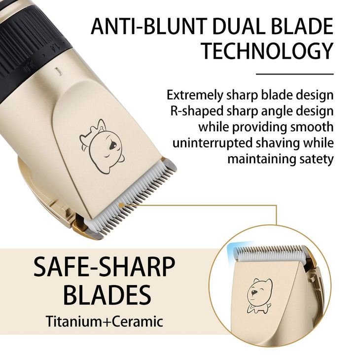 Professional Dog Hair Trimmer kit.