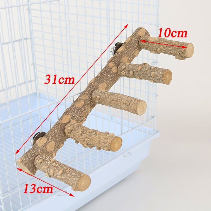 Wood Perch Bird Stand