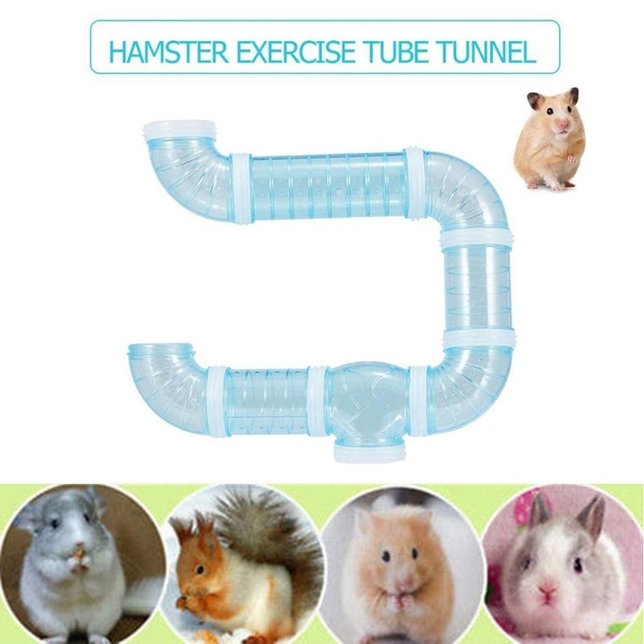 8 Pcs/set DIY Hamster Tunnel Toy