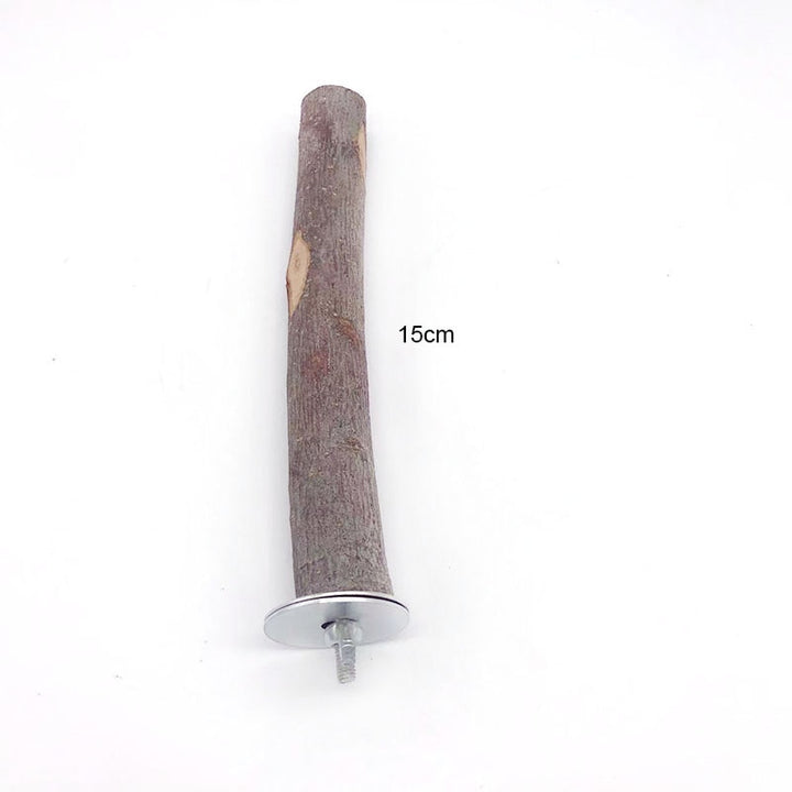 Natural Pet Parrot Raw Wood Fork