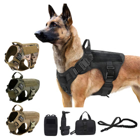 Training Dog Tactical Harness - (GET AN AUTOMATIC 20%OFF ON CHECKOUT)