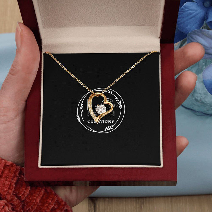 LuCaFaith Forever Loved Heart Necklace