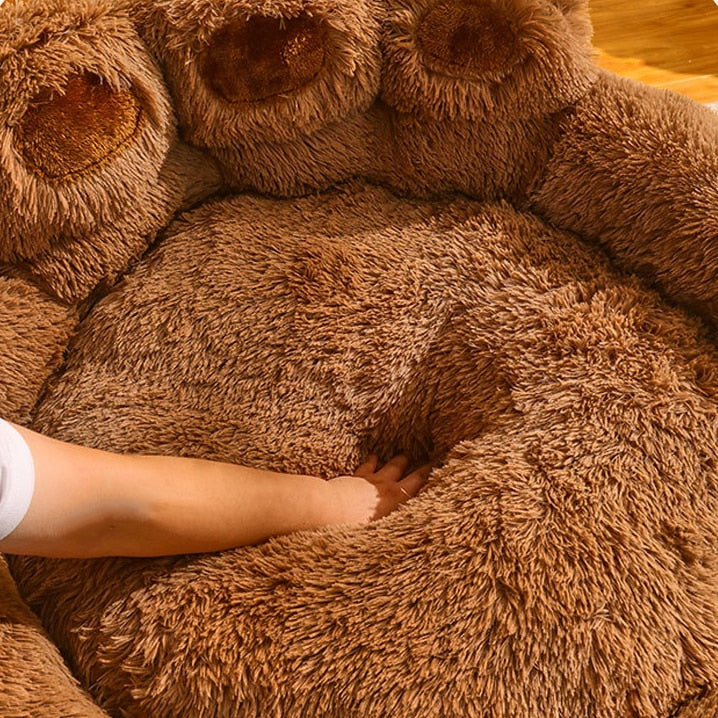 Round Dog Sleeping Cushion