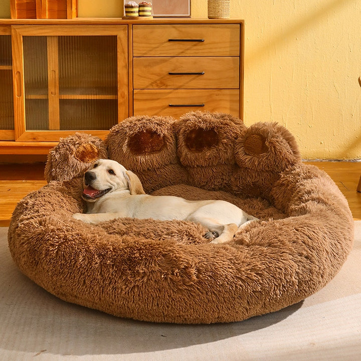Round Dog Sleeping Cushion