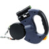 Automatic Dual Retractable Dog Leash with Flashlight