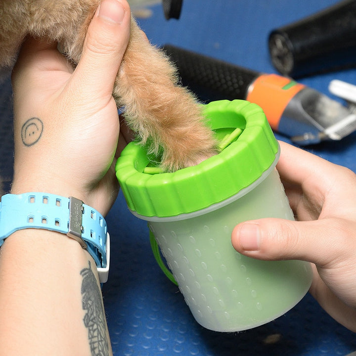 Dog Paw Wash Cup