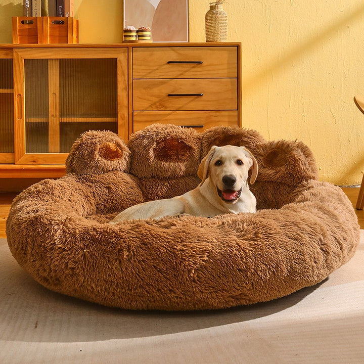 Round Dog Sleeping Cushion