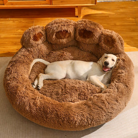 Round Dog Sleeping Cushion